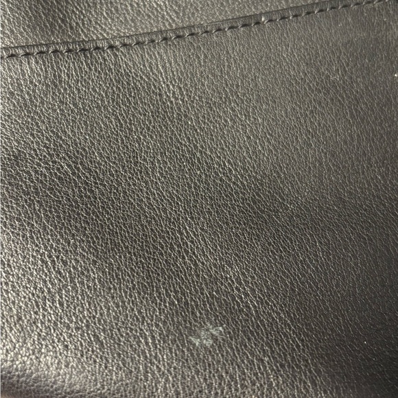 Vtg Coach Black Leather Backpack The‎ Daypack Style Rucksack Drawstring Mini - Picture 9 of 10